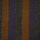 Mamta Dress / Striped Purple Orange Brown