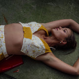Eva Crop Top / Earthy Yellow